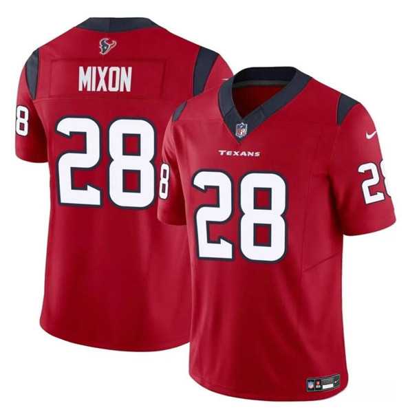 Men & Women & Youth Houston Texans #28 Joe Mixon Red 2024 F.U.S.E. Vapor Untouchable Football Stitched Jersey->houston texans->NFL Jersey